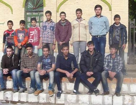 مسئولین و دانش آموزان بورسیه شهر اسدآباد