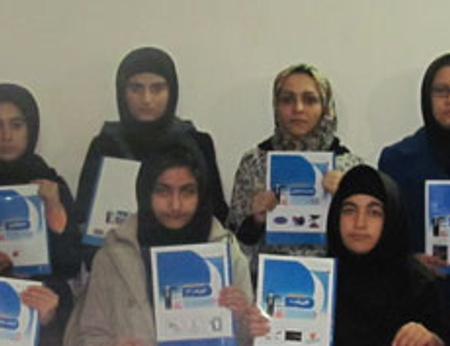 مسئولین و دانش آموزان بورسیه شهر اردبيل