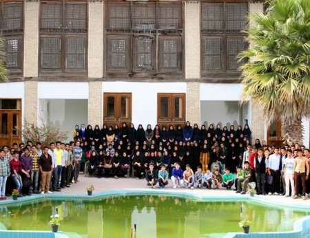 مسئولین و دانش آموزان بورسیه شهر ساري