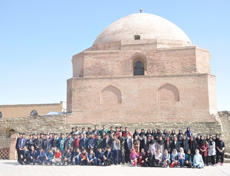 مسئولین و دانش آموزان بورسیه شهر اروميه
