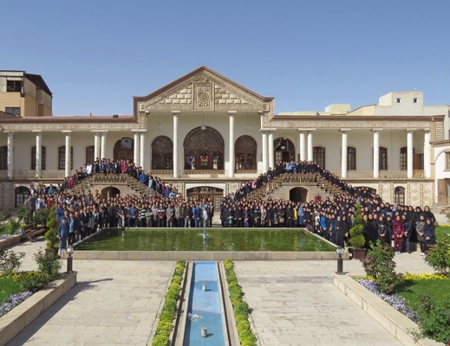 مسئولین و دانش آموزان بورسیه شهر تبريز