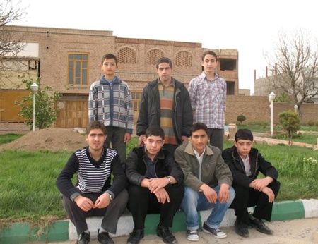 مسئولین و دانش آموزان بورسیه شهر اهر
