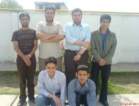 مسئولین و دانش آموزان بورسیه شهر فومن