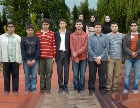 مسئولین و دانش آموزان بورسیه شهر آستارا