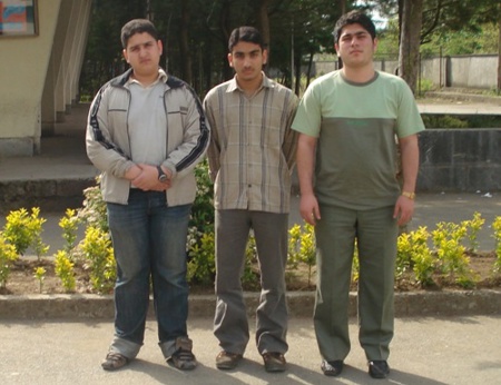 مسئولین و دانش آموزان بورسیه شهر رودسر