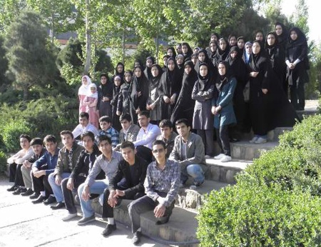مسئولین و دانش آموزان بورسیه شهر دورود