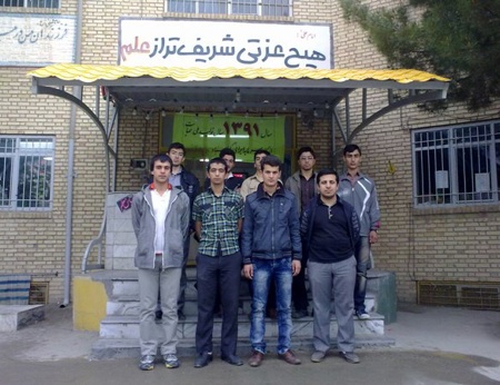 مسئولین و دانش آموزان بورسیه شهر بجنورد