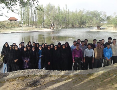 مسئولین و دانش آموزان بورسیه شهر اقليد