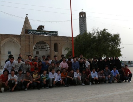 مسئولین و دانش آموزان بورسیه شهر شوشتر