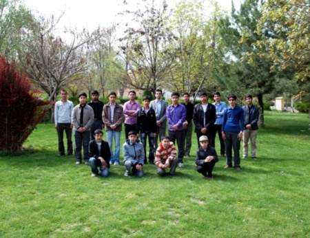 مسئولین و دانش آموزان بورسیه شهر آذرشهر