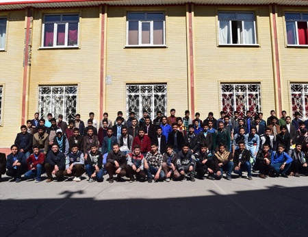 مسئولین و دانش آموزان بورسیه شهر آذرشهر