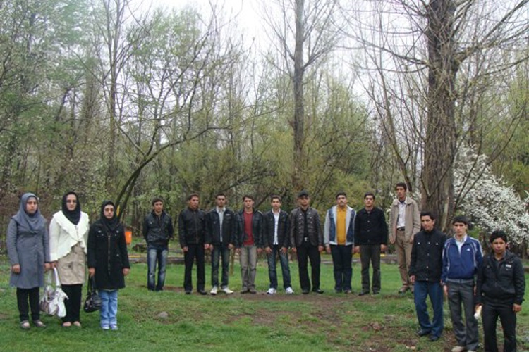 مسئولین و دانش آموزان بورسیه شهر مشكين شهر