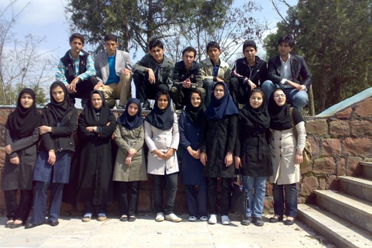 مسئولین و دانش آموزان بورسیه شهر بيله سوار