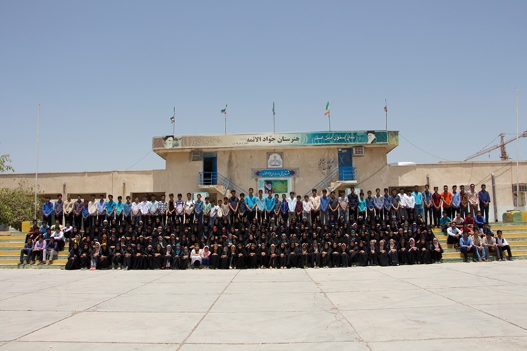 مسئولین و دانش آموزان بورسیه شهر رودان