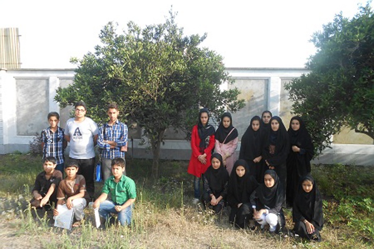 مسئولین و دانش آموزان بورسیه شهر بهنمير