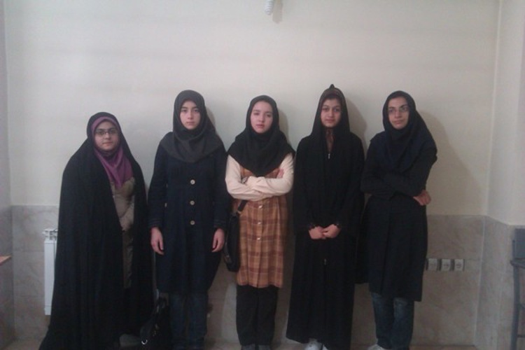 مسئولین و دانش آموزان بورسیه شهر محمد شهر