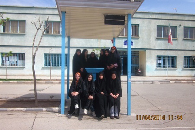 مسئولین و دانش آموزان بورسیه شهر ماهدشت /مردآباد