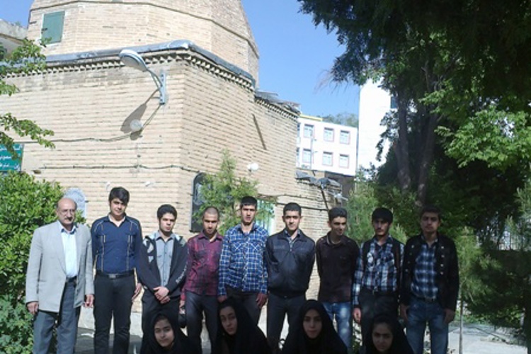 مسئولین و دانش آموزان بورسیه شهر خوانسار