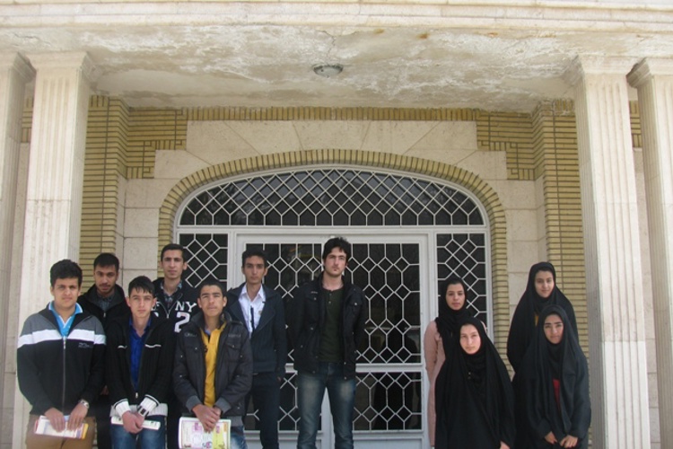 مسئولین و دانش آموزان بورسیه شهر خوانسار