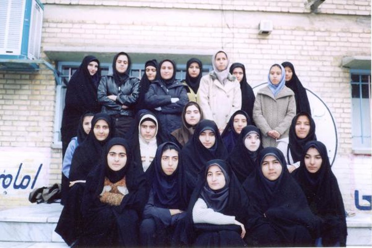 مسئولین و دانش آموزان بورسیه شهر فلاورجان