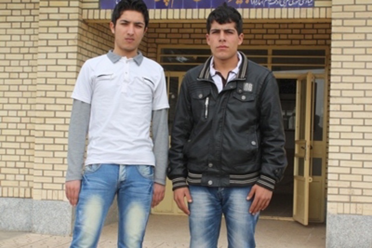 مسئولین و دانش آموزان بورسیه شهر هريس