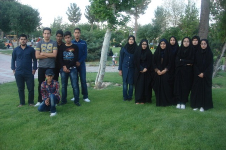 مسئولین و دانش آموزان بورسیه شهر سرخس