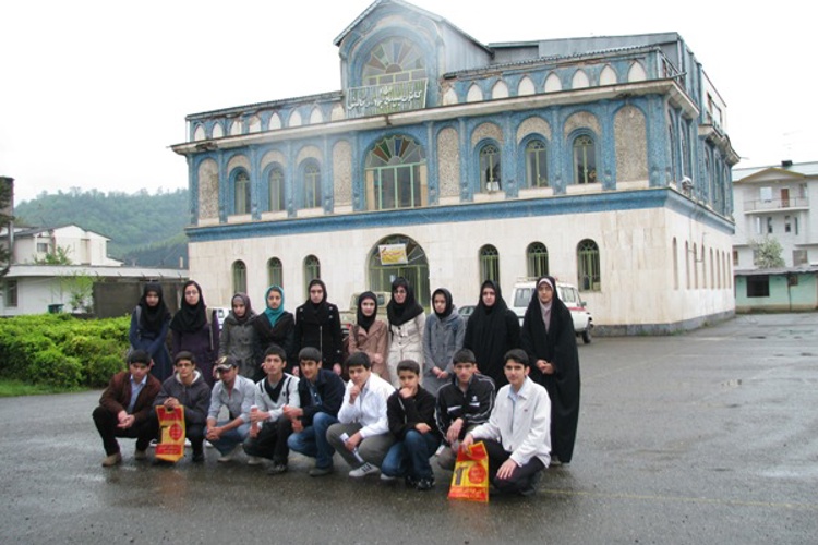 مسئولین و دانش آموزان بورسیه شهر تالش