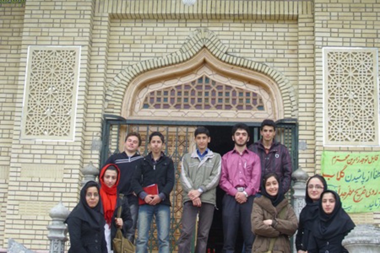 مسئولین و دانش آموزان بورسیه شهر چابكسر
